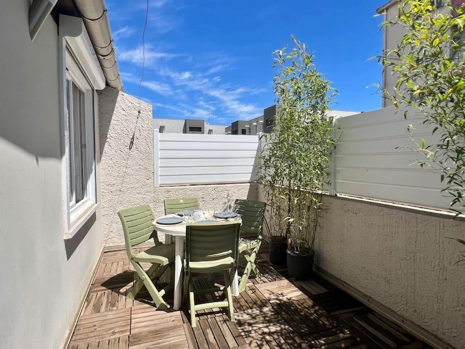 Ferienwohnung Le Tropico - Clim - Terrasse - Proche Polygone Béziers Exterior foto